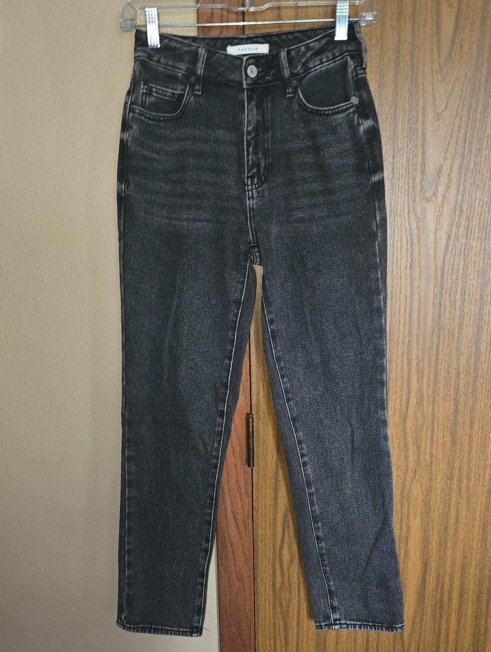 PacSun High-Rise Faded Black Women's Jeans
